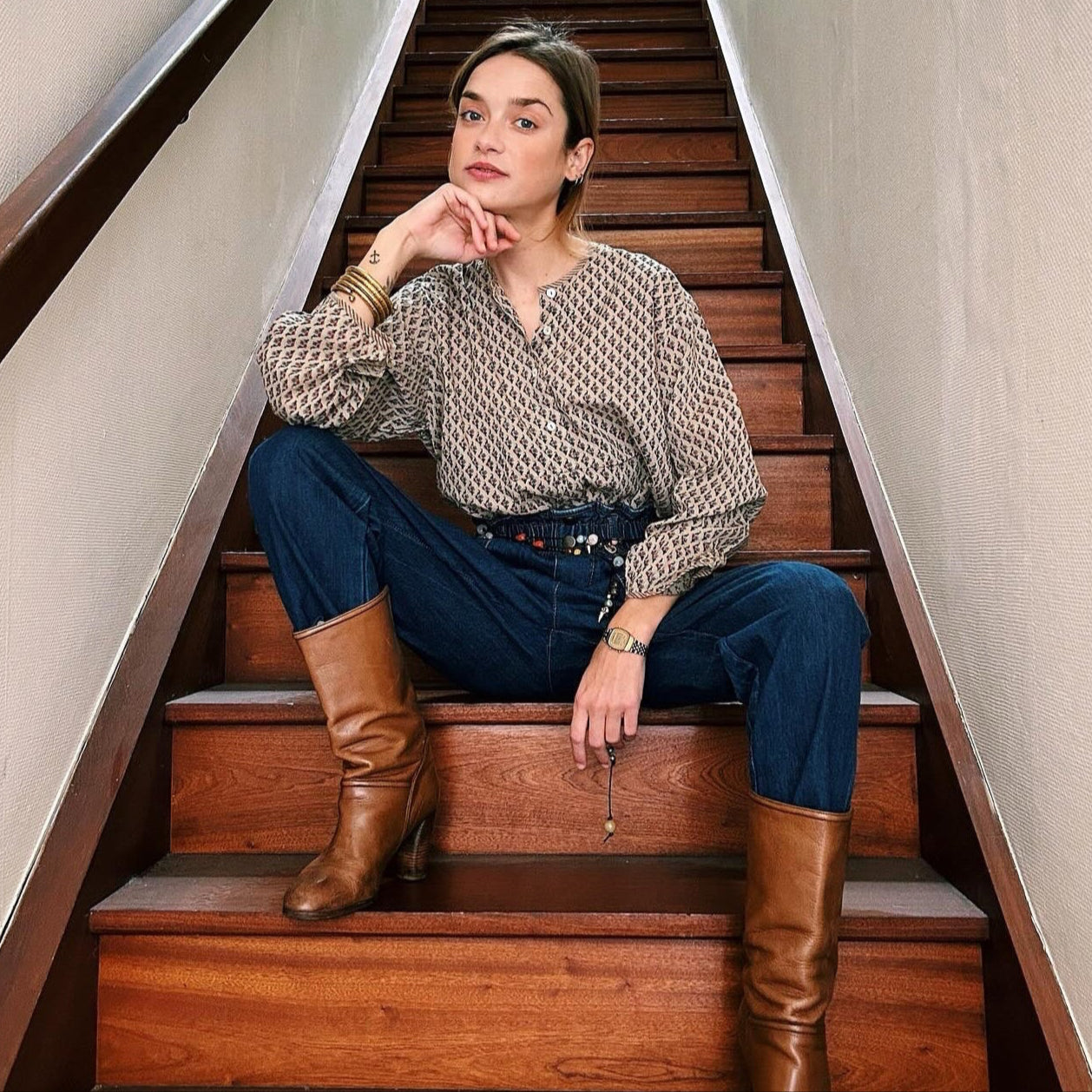 LA BLOUSE KOCHI - Santal