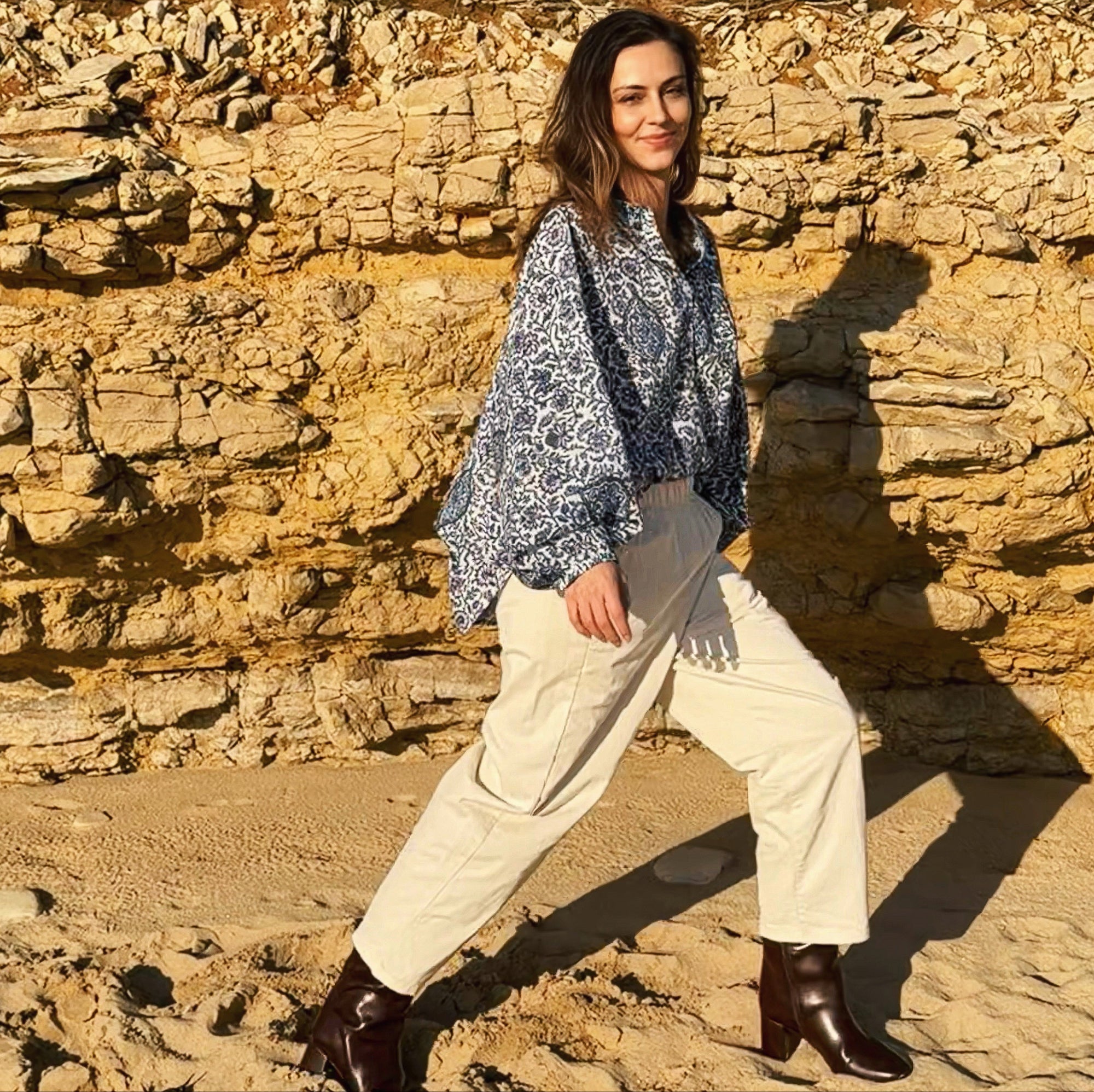 LE PANTALON THOMAS - Crème