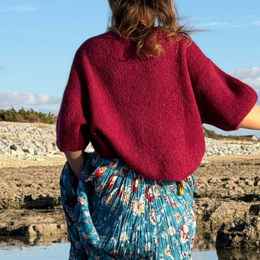 PULL ROSIE - Framboise