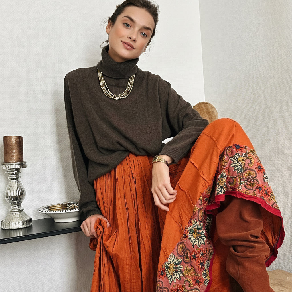 LE PULL VICTORIA - Chocolat